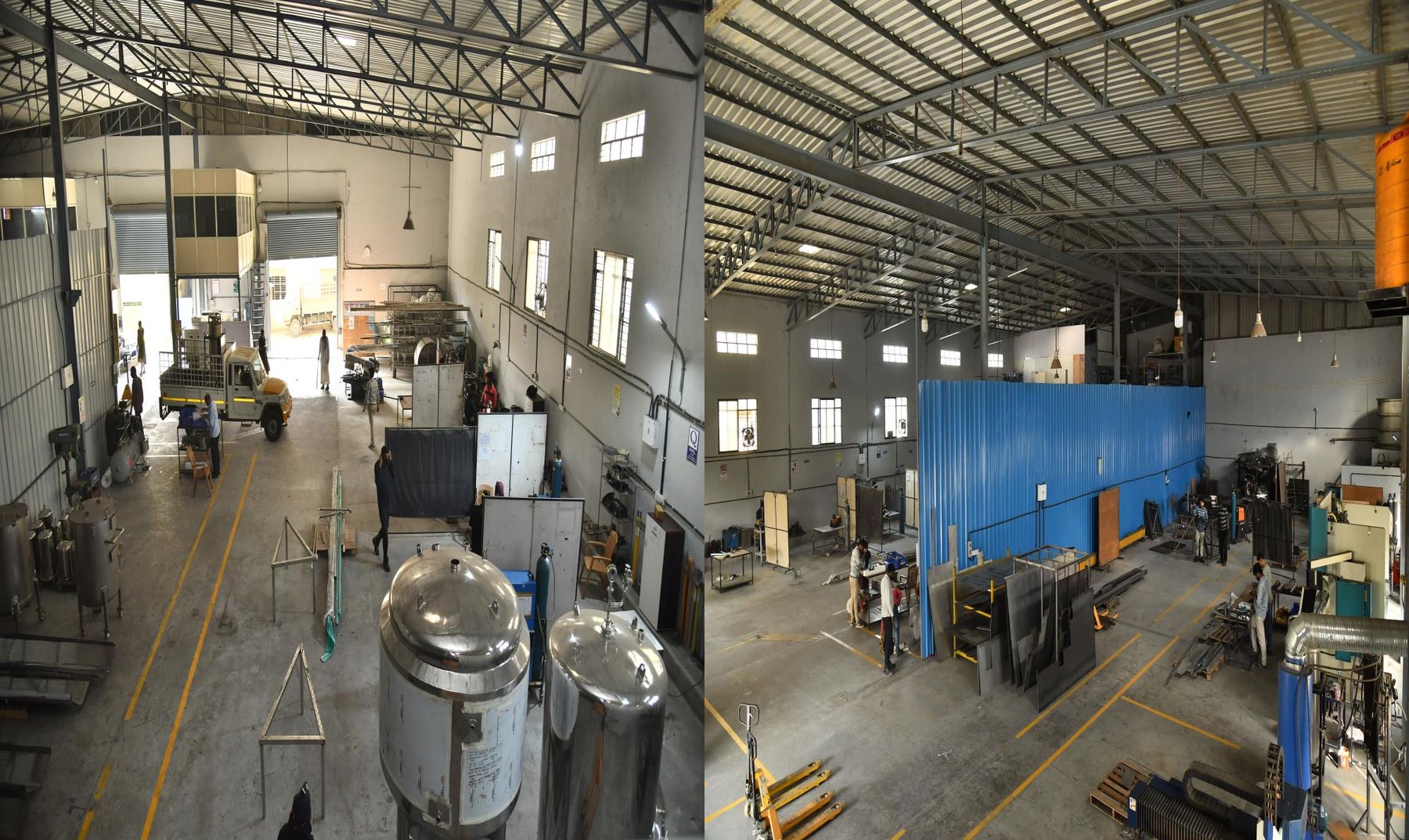 Inside Manufacturing & Assembly Facility