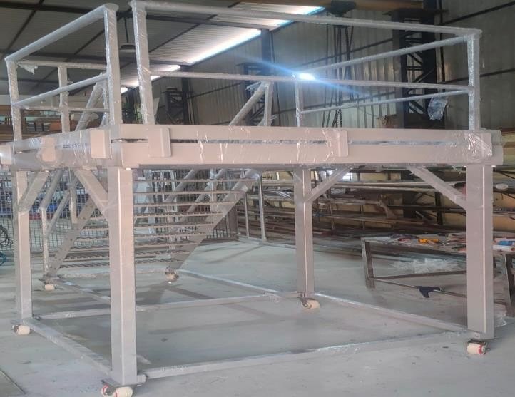 Stainless Steel Skid Platform Frame - Soleus Fabritech